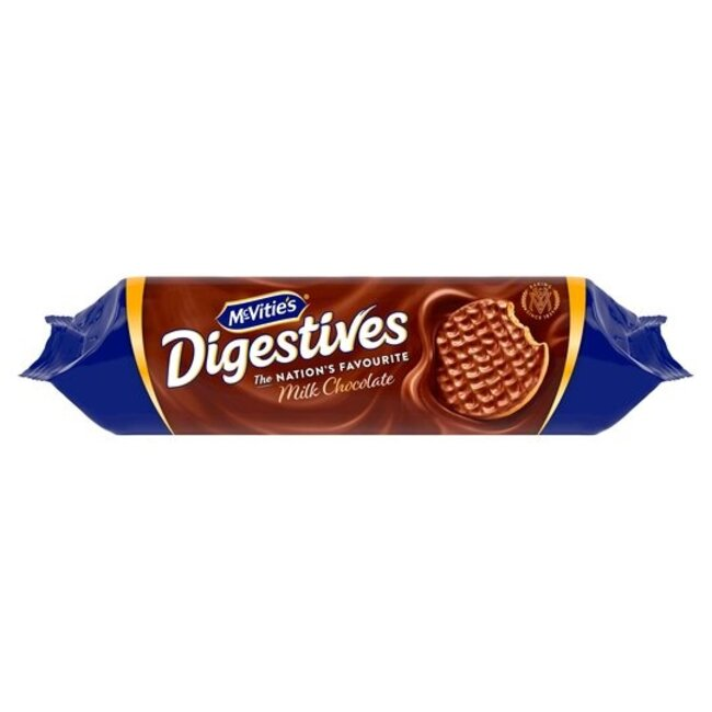 McVities McVitie’s Milk Chocolate Digestives – 400g | Classic Crunch with Smooth Chocolate – biscuit assortment gift tin – Cookie Assortment – Biscuits, Butter Cookies and Gift Tins