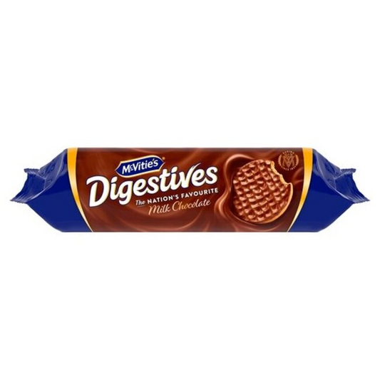 McVities McVitie’s Milk Chocolate Digestives – 400g | Classic Crunch with Smooth Chocolate – biscuit assortment gift tin – Cookie Assortment – Biscuits, Butter Cookies and Gift Tins