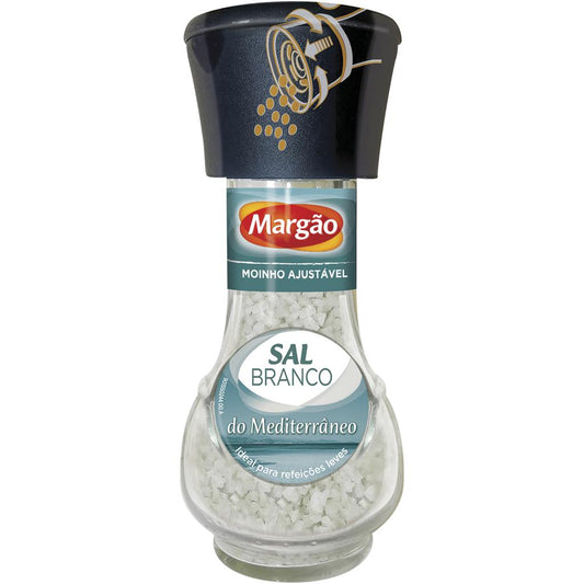 Margão Mediterranean White Salt Mill 90g