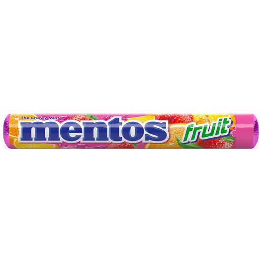Mentos fruits limited edition chewy candy 38g fruity mentos roll sweets
