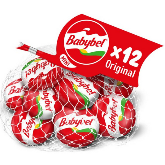 Mini Babybel Cheese 12 x 20 g individually wrapped cheese portions cheeses gourmet selection collection