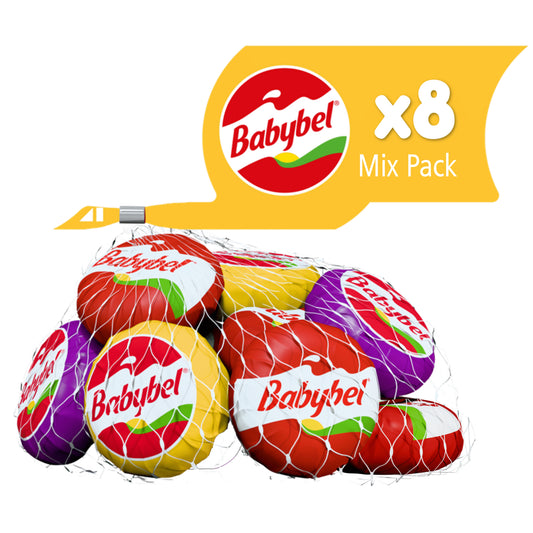 Mini Babybel Original Cheddar Emmental 8 x 20 g mixed cheese portions cheeses gourmet selection collection