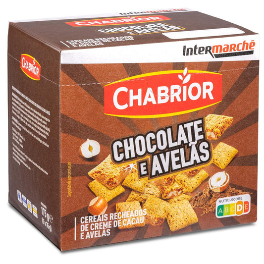 Chabrior Mini Filled Cereals with Cocoa and Hazelnut 175g