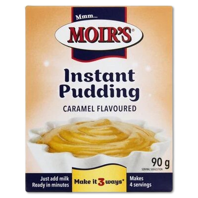 Moirs Caramel Instant Pudding 90g Clearance Sale BB 17.07.2025