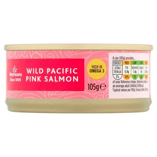 Wild Pacific Pink Salmon 105g Morrisons