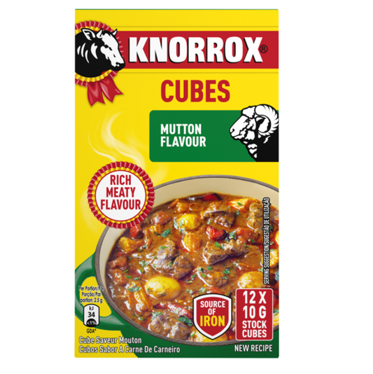 Knorrox Mutton Flavoured Stock Cubes 12x10g