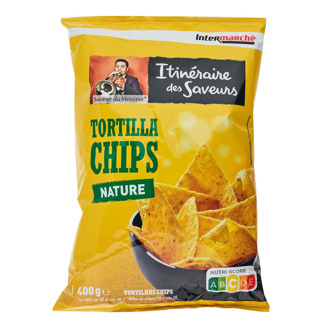 Itinéraire des Saveurs Natural Tortilla Chips XL 400g
