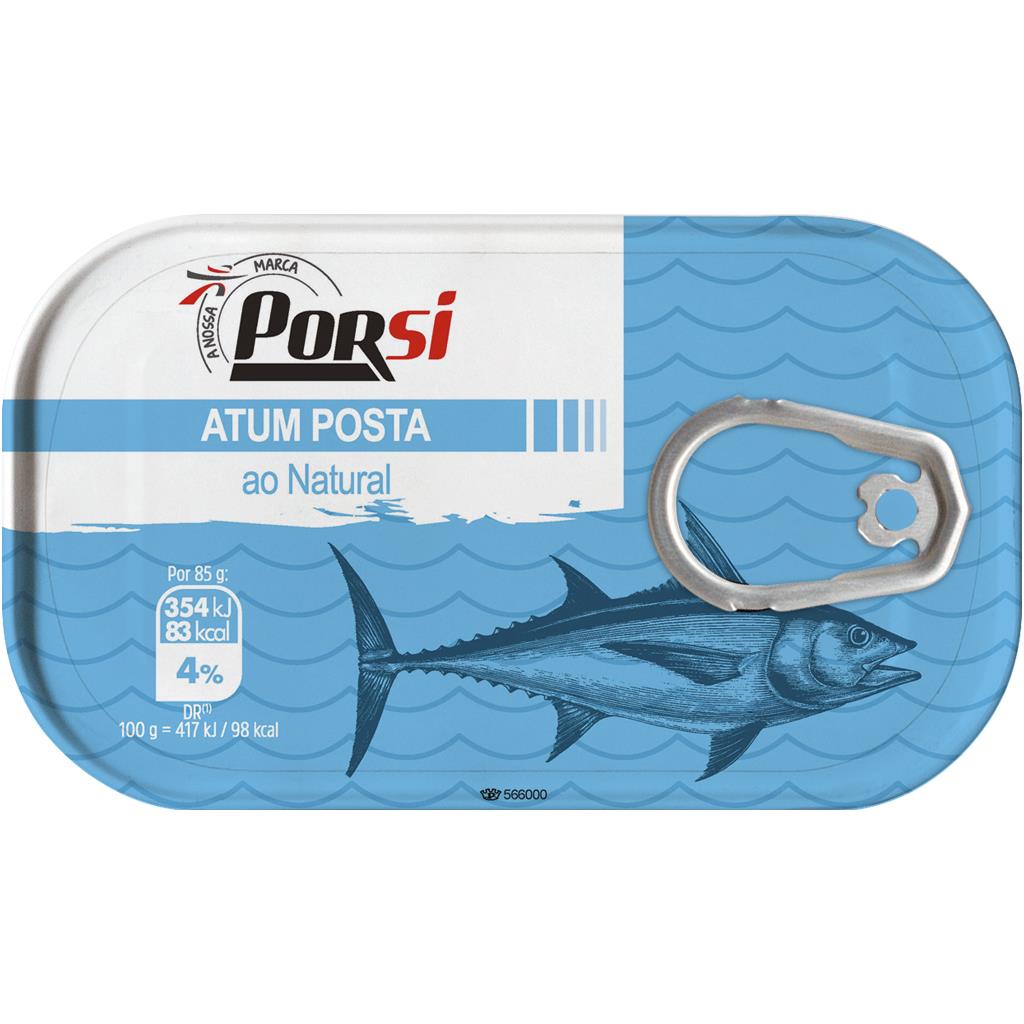 Porsi Tuna Steak in Water 120g
