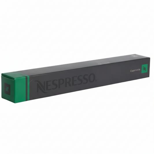 Nespresso Capriccio capsules 10 caps smooth balanced espresso coffee pods light acidity refined premium coffee