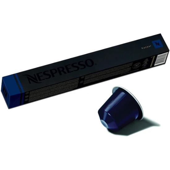 Nespresso Kazaar capsules 10 pack intense espresso Nespresso Original coffee pods