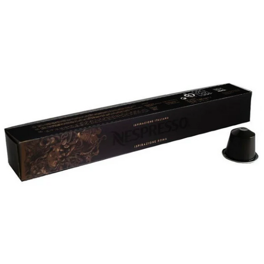 Nespresso Roma capsules 10 pack Italian style espresso coffee pods Nespresso Original