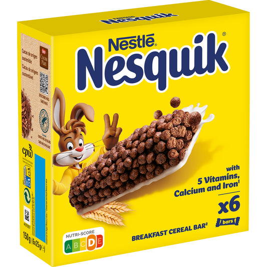 Nestlé Nesquik Cereal Bars 150g