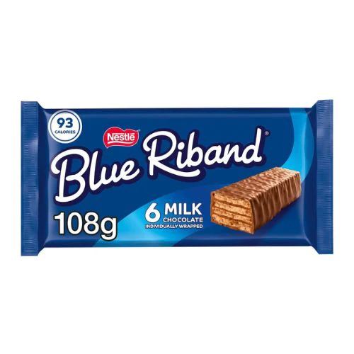 Nestlé Blue Riband Original 6 Pack 108g – Wafer Biscuits – Sweet Biscuits – Biscuits and Cookies – South African Products