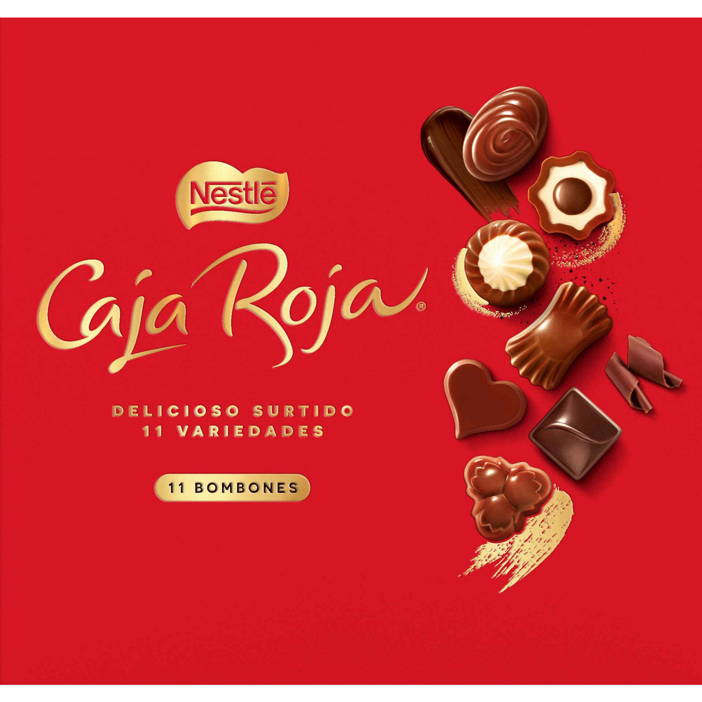 Nestlé Caja Roja Chocolate Candies Classy 103 g – assorted premium chocolate gift box, festive confectionery selection, elegant gourmet chocolates