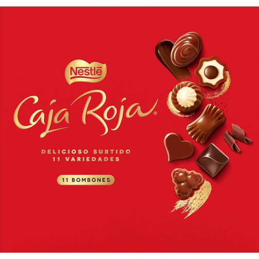 Nestlé Caja Roja Chocolate Candies Classy 103 g – assorted premium chocolate gift box, festive confectionery selection, elegant gourmet chocolates
