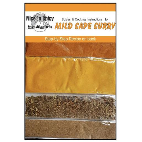 Nice 'n Spicy Mild Cape Curry Just Add Fish or Meat