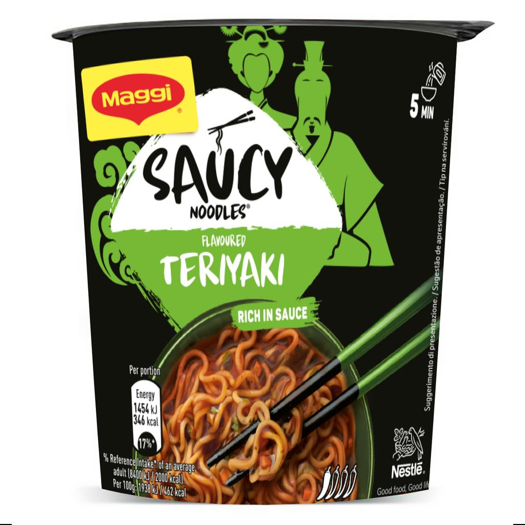 Maggi Saucy Noodles Teriyaki Cup 75g
