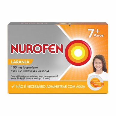 Nurofen chewable tablets 100 mg orange flavour 24 tablets ibuprofen pain relief pharmacy medicine