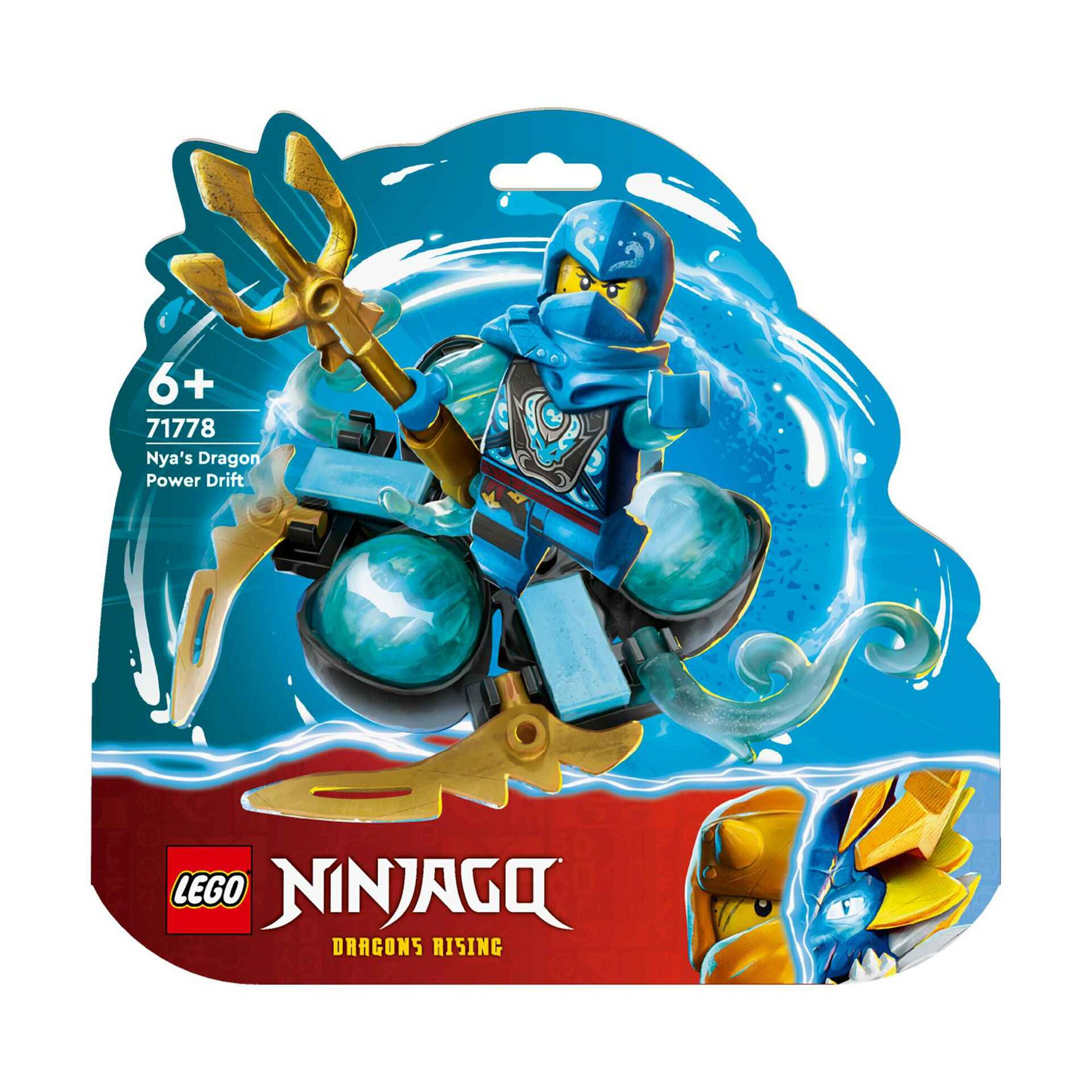 Nya's Dragon Power Drift 71778 LEGO Ninjago – The Yum Family Shop Nya's Dragon Power Drift 71778 LEGO Ninjago – The Yum Family Shop