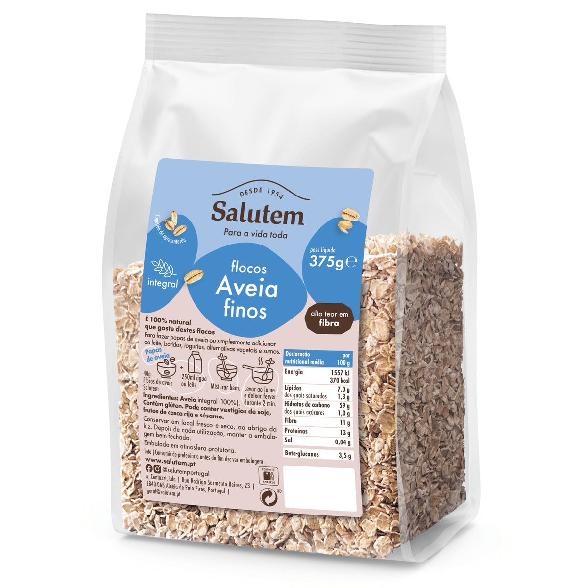 Salutem Oat Flakes 375g