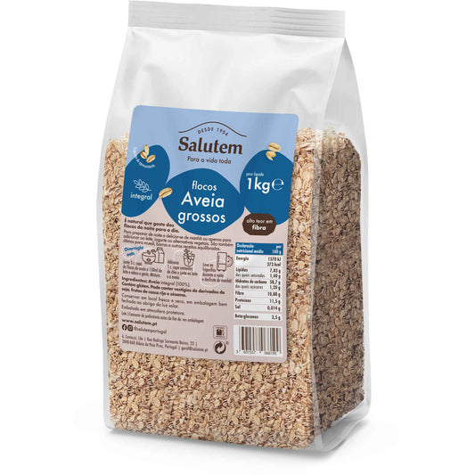 Salutem Coarse Oat Flakes 1kg