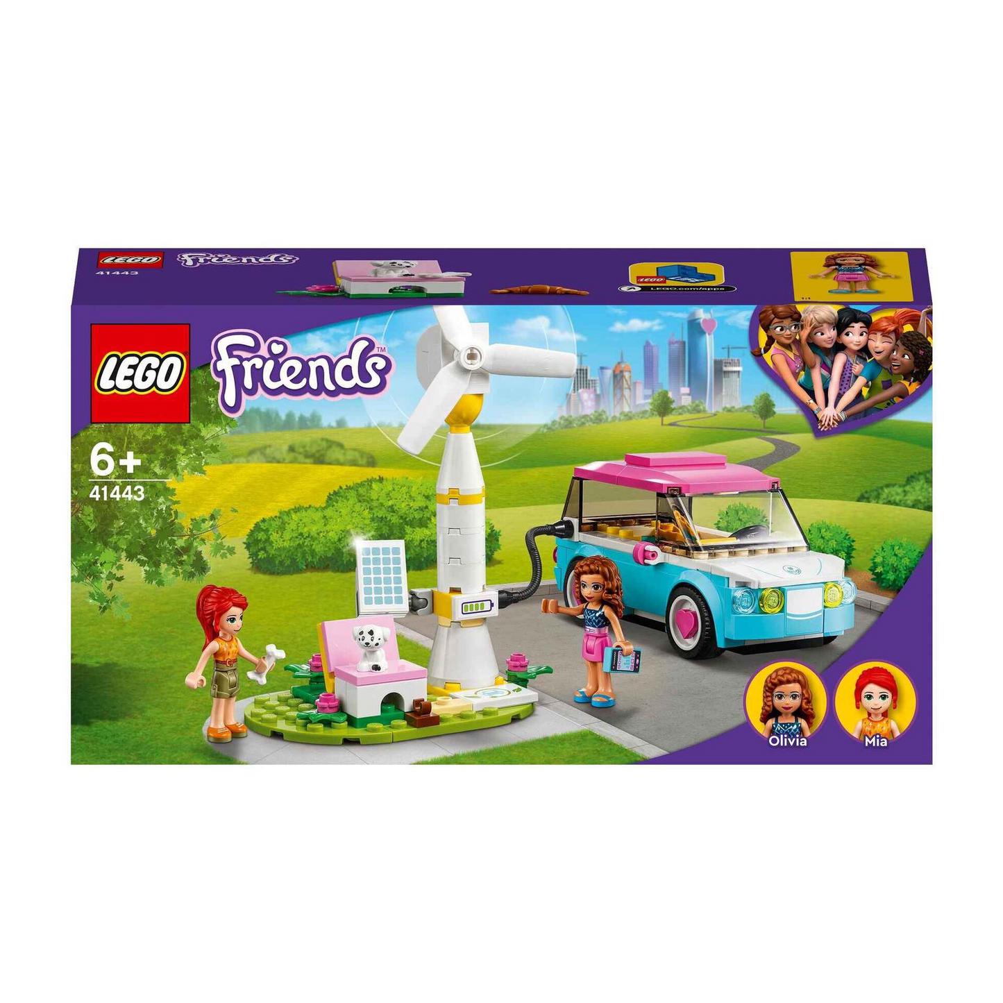 Olivia's Electric Car 41443 LEGO Friends