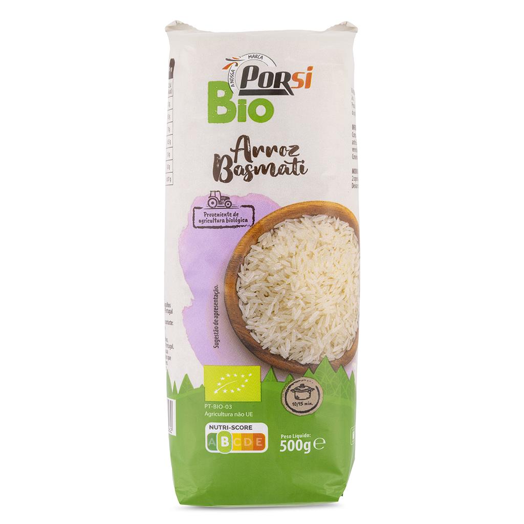 Porsi Organic Basmati Rice 500g