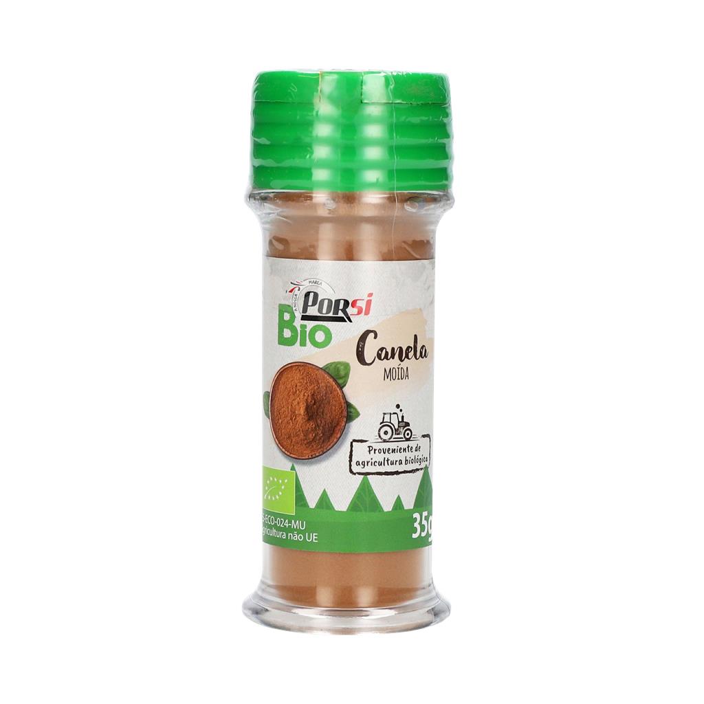 Porsi Organic Ground Cinnamon 35g Jar