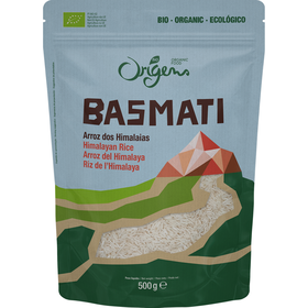 Organic Origins Himalayan Basmati Rice 500g premium long grain rice aromatic world foods pantry essentials rice and grains