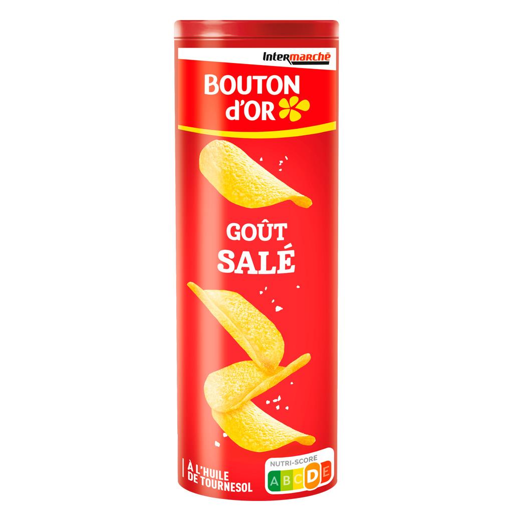 Bouton d'Or Original Salt Flavour Crisps 170g