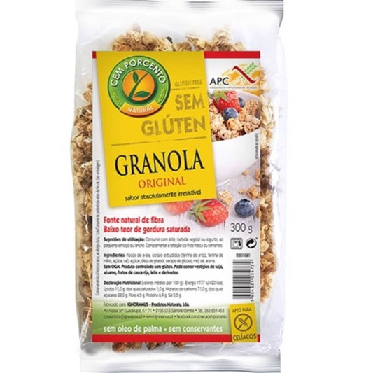 Cem Porcento Original Gluten Free Granola 300g