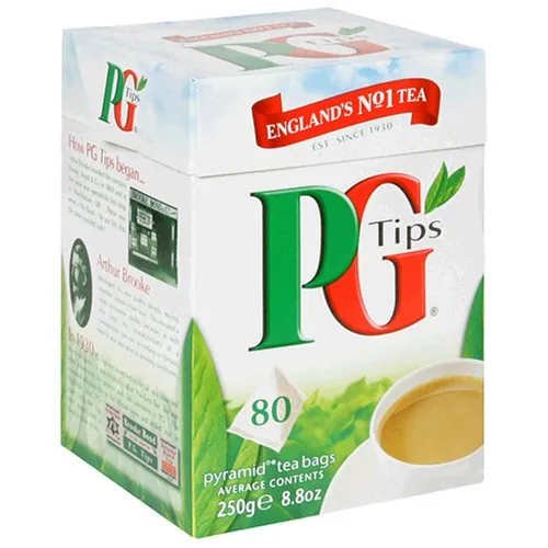 PG Tips 80 Original Black Tea Bags 232g – The Yum Family Shop
