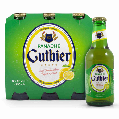 Panaché Lemon Gutbier 6 x 250ml Bottles 5% ABV