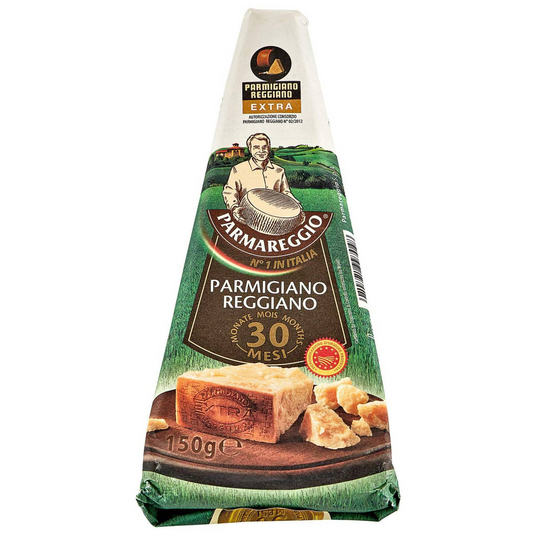 Parmigiano Reggiano Parmareggio 30 months aged 150 g Italian hard cheese cheeses gourmet selection collection