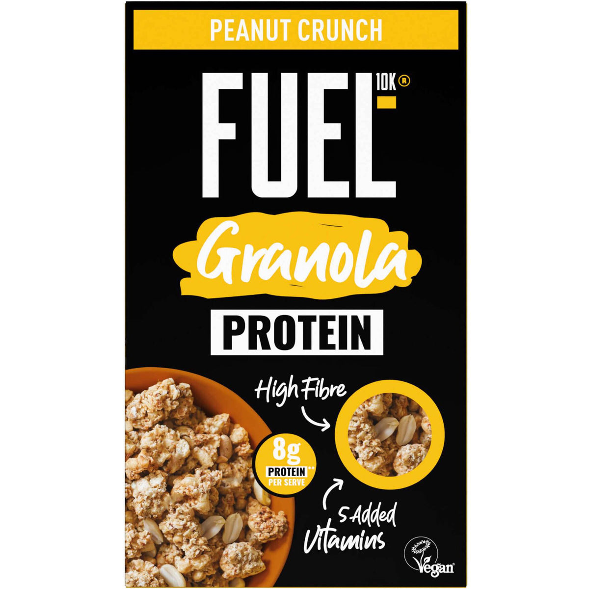 FUEL10K Peanut Crunch Granola 400g