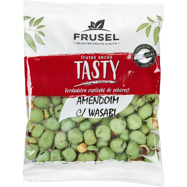 Peanut with Wasabi Frusel 150 g spicy coated peanut snack crunchy nuts collection bold flavour pack