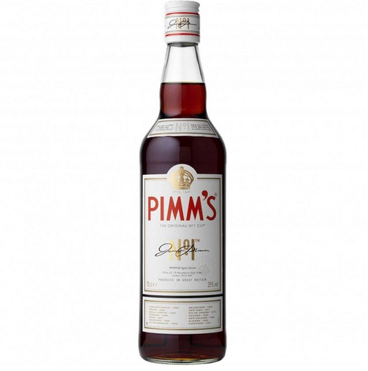 Pimm's Original No. 1 Gin Liqueur 700ml 25% ABV British fruit cup aperitif with citrus herbs and spices from the Liqueurs and Aperitifs collections