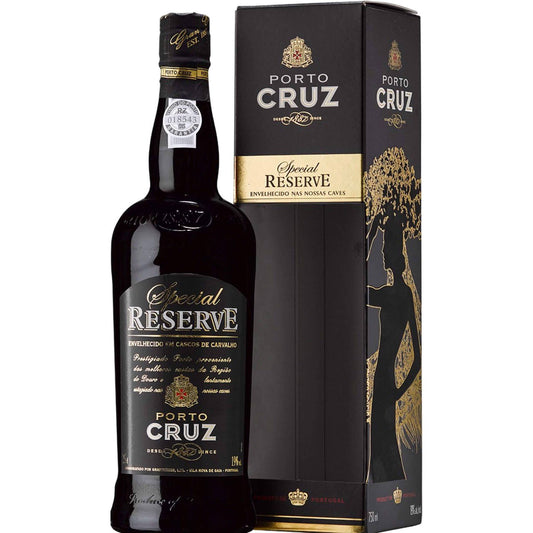 Porto Cruz special reserve porto wine 750ml 19% ABV gift box Portuguese port wine rich smooth dessert wine premium port Port Wine Beer Spirits and Wine