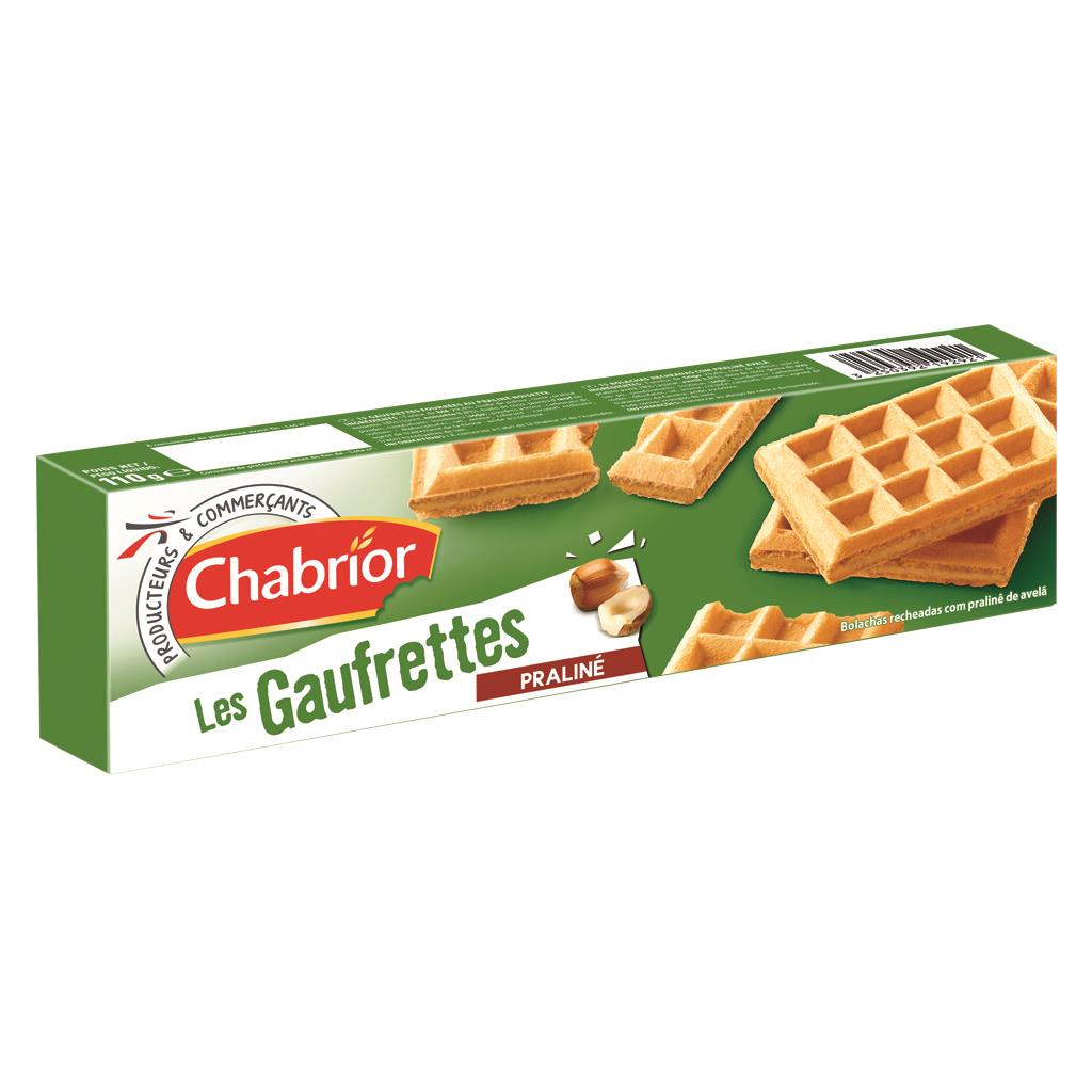 Chabrior Hazelnut Praline Filled Biscuits 110g