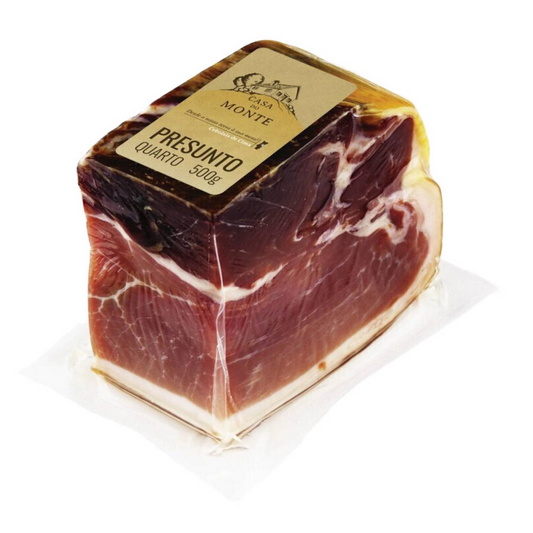 Presunto Casa do Monte 500 g traditional Portuguese cured pork leg ham charcuterie cured meats and sausages collection