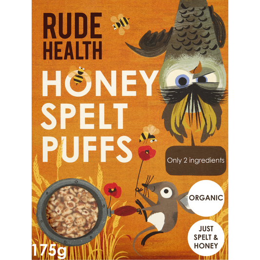 Puffed Spelt with Honey Rude Health 175g,