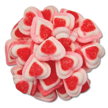 Tricolor Heart Gummies