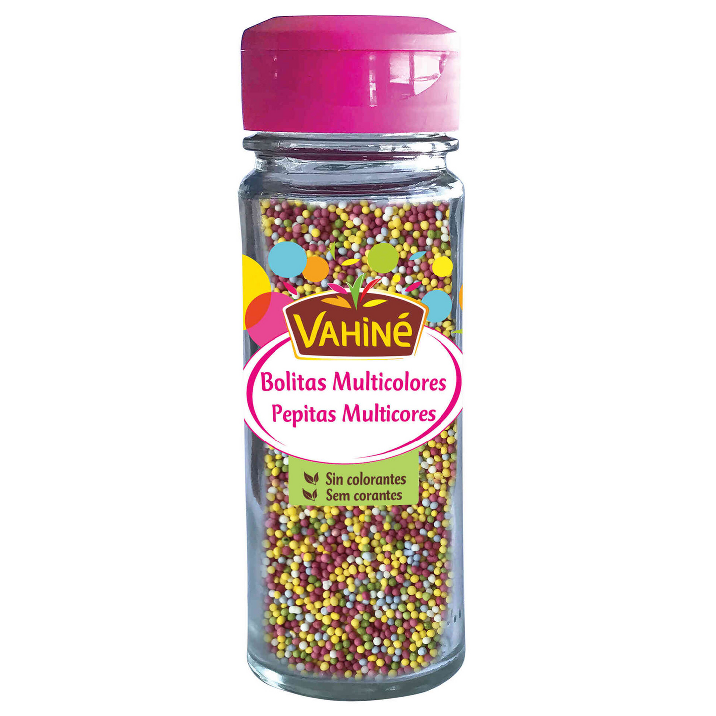 Rainbow Sprinkles Multicolored Balls Vahine 80g