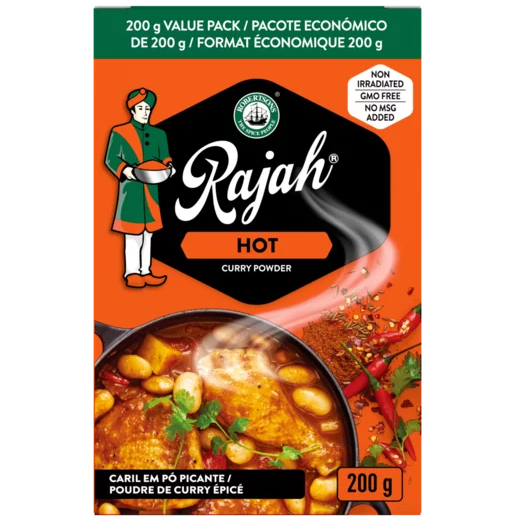 Rajah Hot Curry Powder Value Pack 200g