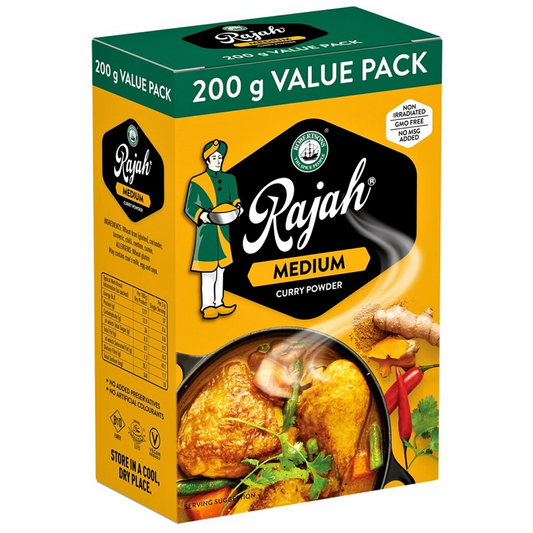 Rajah Medium Curry Powder 200g BB.12.03.26