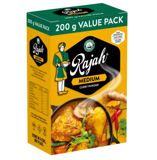 Rajah Medium Curry Powder 200g