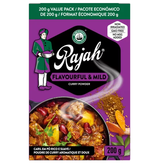 Rajah Mild & Spicy Curry Powder 200g