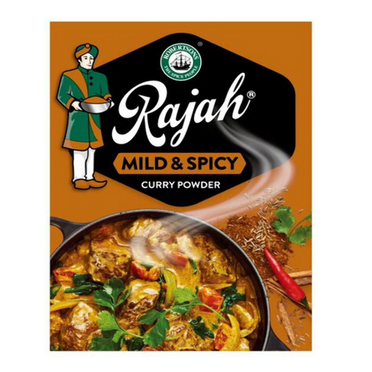 Rajah Mild and Spicy Curry Powder 100g balanced aromatic curry spice blend South African seasoning South African Products
