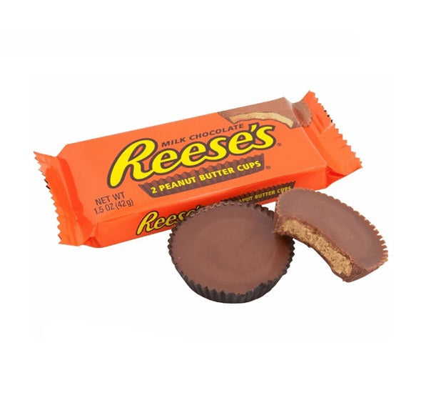 Reeses Peanut Butter Cups 42g milk chocolate peanut butter cups classic American chocolate snack treat