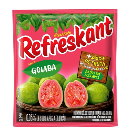 Refreskant guava goiaba powdered drink mix 25 g instant tropical fruit sachet powdered drinks South African Products